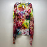 India Boutique Size One size Women's Pink-Multi Pattern Tunic Poncho-Cape