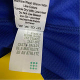 Title Nine Size Xl Women's Blue Solid Hoodie Activewear Top