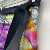Beatriz Camacho Size 4 Women's Multicolor Patchwork Pencil Skirt