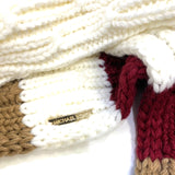 Michael Michael Kors Tan- Multi Knit Infinity Acrylic Scarf