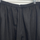 Coldwater Creek Women's Size 16 Black Solid Pull On Pants
