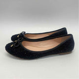 Kate Spade Size 8.5 Women's Black Shimmer Ballet Flats Shoes
