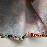 Johnny Was Size L Women's Black-Multi Botanical Tank Top Sleeveless Top