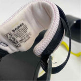 Sorel Size 7.5 Women's Black-White Color Block Strappy Sandals