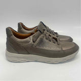 Rockport Size 8 Women's Taupe Shimmer Lace Up Sneakers