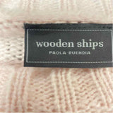 Vineyard Vines Size L Women's Light Pink Solid Pullover Sweater