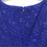 Alex Evenings Size 18-2x Women's Blue Shimmer 2 Piece Dress