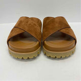 Tamara Mellon Size 7.5 Women's Brown Solid Slide Sandals