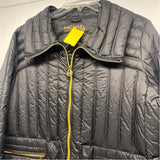 Michael Michael Kors Women's Size Xl Black Solid Puffer Coat