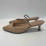 Anne Klein Size 7.5 Women's Blush Solid Kitten Heel Heels