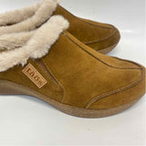 Taos Size 8 Women's Brown Solid Slip On Slippers