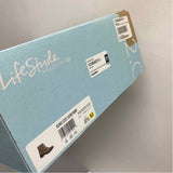 Life Stride Size 8.5 Women's Beige Distressed Shearling Boots