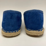 Franco Sarto Size 10 Women's Blue Beaded Slip On Shoes