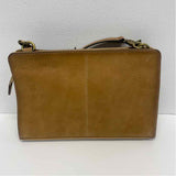 Frye Caramel Solid Leather Crossbody Handbag