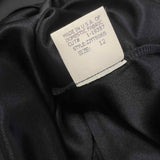 David Meister Size 12-L Women's Black Solid Sheath Dress