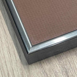 Silver Metal Hanging Framed Native American Art El Camposanto by Amado Pena Jr.