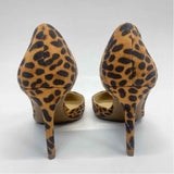 Jessica Simpson Size 8 Women's Brown Animal Print Pump Shoes