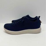 Woolloomooloo Size 7.5-8 Unisex Navy Solid Slip On Sneakers