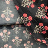 Tuckernuck Size M Women's Black-Multi Floral Pullover Blouse