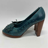 Seychelles - Anthropologie Size 6.5 Women's Green Heel Shoes