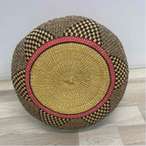 Alaffia Baskets Purple-Multicolor Savannah Grass Basket