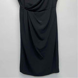 M.M.LaFleur Size 4-XS Women's Black Solid Sheath Dress