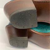 Justin Size 7 Women's Teal Embroidered Western Boots