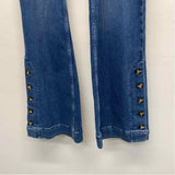 Pilcro - Anthropologie Size 30-10 Women's Blue Washed Boot Leg Jeans