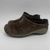 Merrell Size 7.5 Women's Brown Solid Slip On Clogs