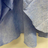 Tuckernuck Size S Women's Blue Tweed Button Up Shirt Dress