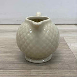 Longaberger Collectors Club Ivory Ceramic Sugar & Creamer