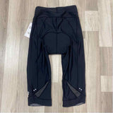 Bontrager Size L Women's Black Solid Biking Capri Activewear Pants