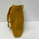 Madewell Yellow Suede Solid Shoulder Handbag