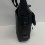 Tumi Solid Black Faux Leather Crossbody Men's Bag