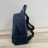 Kate Spade Navy Fabric Solid Backpack Handbag