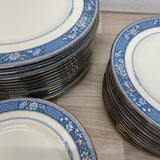 Noritake Blue Bone China Dinnerware