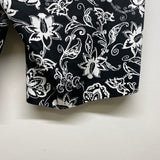 Lauren Ralph Lauren Size 4 Women's Black-White Pattern Shorts