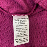 Toad&Co Size Xl Women's Fuschia Stripe Fit And Flare Dress