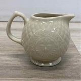 Longaberger Collectors Club Ivory Ceramic Sugar & Creamer