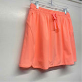Beyond Yoga Size L-12 Women's Peach Solid Pull On Skort