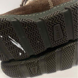 Clarks Size 6.5 Women's Brown-Tan Patchwork Shearling Boots