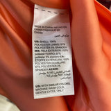 White House Black Market Size 4-S Women's Peach Solid Strapless Sleeveless Top