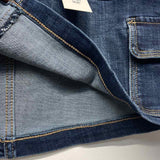 Liverpool Size 14 Women's Blue Stitches Cargo Skirt