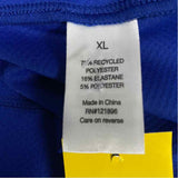 Title Nine Size Xl Women's Blue Solid Hoodie Activewear Top