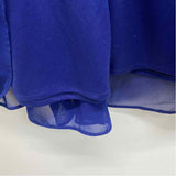 Alex Evenings Size 18-2x Women's Blue Shimmer 2 Piece Dress