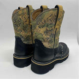 Ariat Size 7 Women's Black-Tan Beaded Western Boots