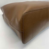 Matt & Nat Brown Faux Leather Pebbled Tote Handbag