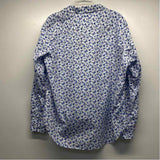 Frank & Eileen Est 1947 Size L Women's Blue-White Print Button Up Shirt