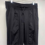 Lululemon Size 10 Women's Black Solid Jogger Activewear Pants