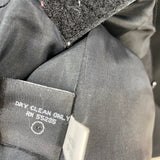 Express Women's Size S 5-6 Black Solid Single button Coat